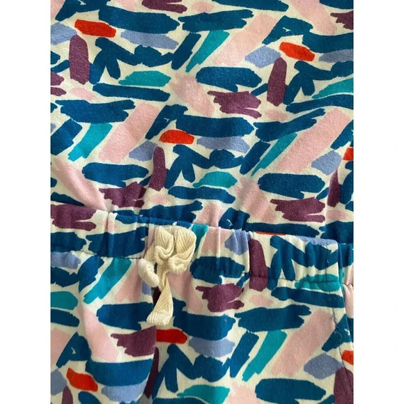 Dot Dot Smile Girls Blue Short Sleeve One-Piece Pullover Jumpsuit Size 3/4 - Picture 3 of 4